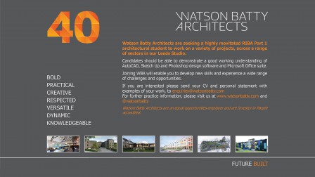 Watson Batty Architects; Leeds; Guiseley; Construction; Architecture; Yorkshire; Annual Autumn Reception, Celebrations, 40 Years, 40th