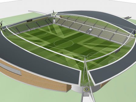 Watson Batty; Development; Sport; Leisure; Football; England; Stadium; Construction; Architecture; Competition; Gloucestershire