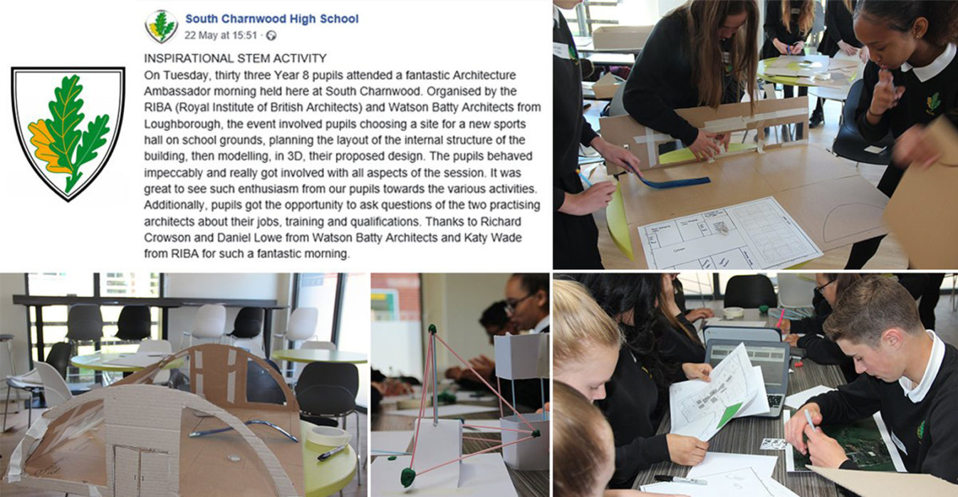 WBA; Watson Batty; Architects; Yorkshire; Leeds; Guiseley; Loughborough; Architecture; Construction; Designs; Future; Built; Student; Experience; Career; Next; Generation; Exams; Practice