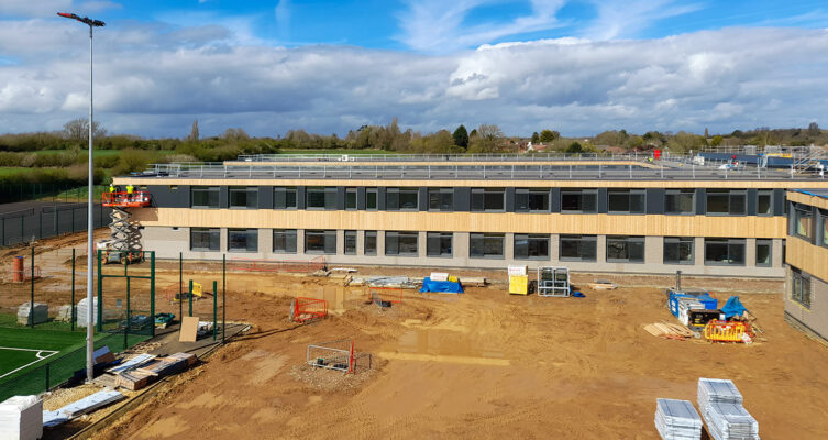 New £20m+ offsite Northampton school nearing completion