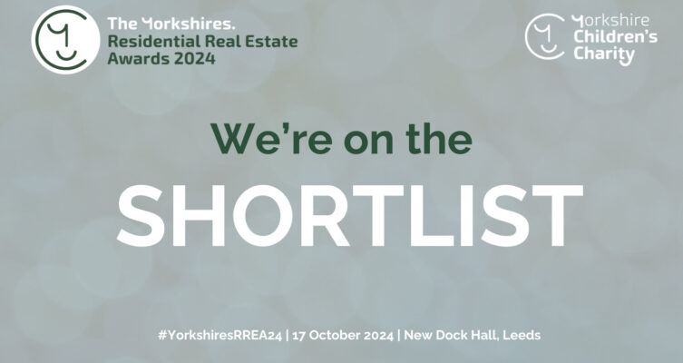 Shortlisted for The Yorkshires: Residential Real Estate Awards